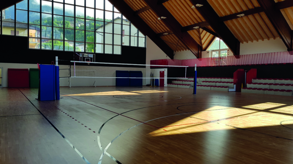 La palestra delle scuole medie