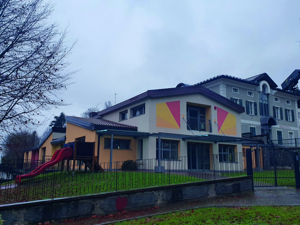 La scuola materna di Strigno