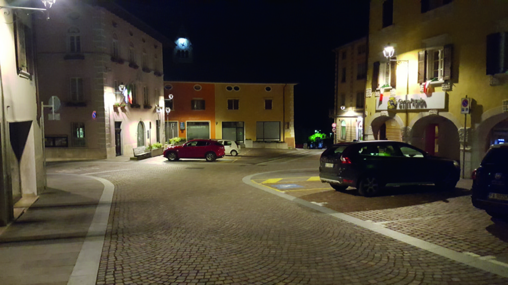 Nuova illuminazione pubblica in piazza del Municipio
