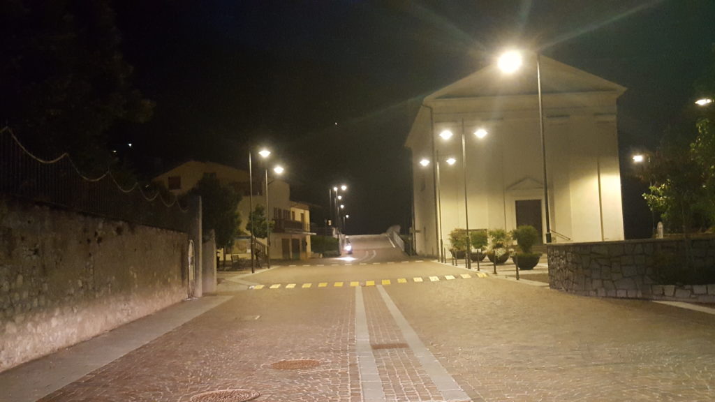 Efficientamento energetico dell'illuminazione pubblica a Villa
